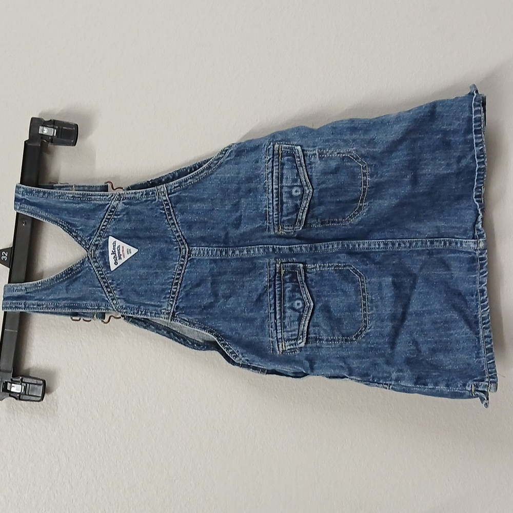 OshKosh B’Gosh Stretch Denim Jumper Skirt Size 6 - Picture 4 of 5